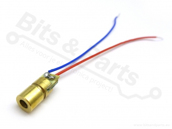 Laserdiode 650nm Rood 5V 5mW